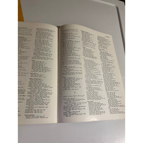 Gourmet Magazine for Good Living Recipe Index 5 Year 1961-1965 - Picture 3 of 5